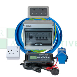 Electrical Mains 240V 10A 2-Way RCD & MCB Hook Up Kit - Alternate View