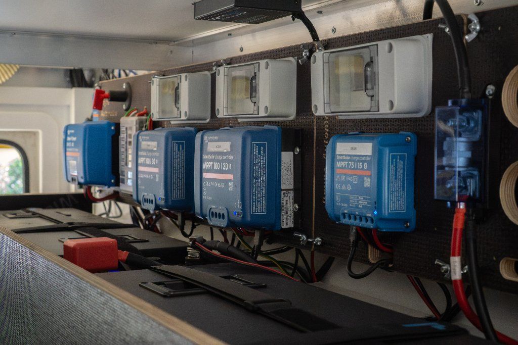 Complete campervan electrical systems