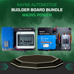 Mains and 12V Power Board Bundle: Builder and Mains Power Boards with Victron Charging Solutions