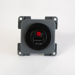 C-line Modular System Single Switched USB Port 12V