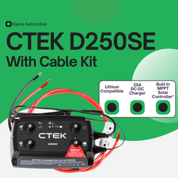 VW Caddy CTEK D250SE DC-DC Split Charging System