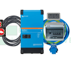 Victron Multiplus II inverter with mains kit and accessories