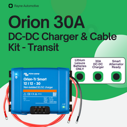 Transit Victron Orion 30A DC-DC Charger Split Charging System
