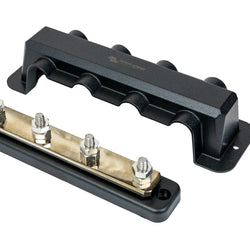 Victron Energy 250A busbar with 4 terminals and cover
