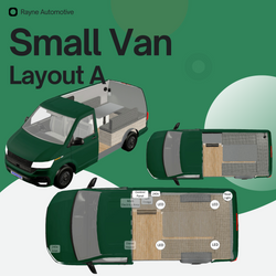 Campervan Electrics Starter Pack for Small Van Gas Cooking On-Grid Pre-Wired - Alternate View
