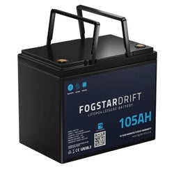 Lithium Leisure Battery - Fogstar Drift 12v 105Ah
            