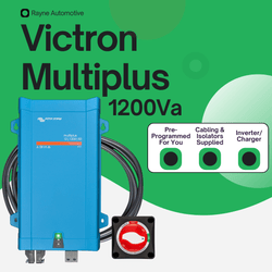 Victron Multiplus 1200Va DC Inverter Leads & Isolator Switch Kit
            