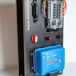 Off-Grid Campervan Electrics Bundle: 12V Monitor and Solar Pre-wired Power Boards
            