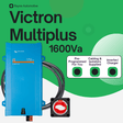 Victron Multiplus 12V-230V 1600Va - With Mains kit, leads, battery switch
