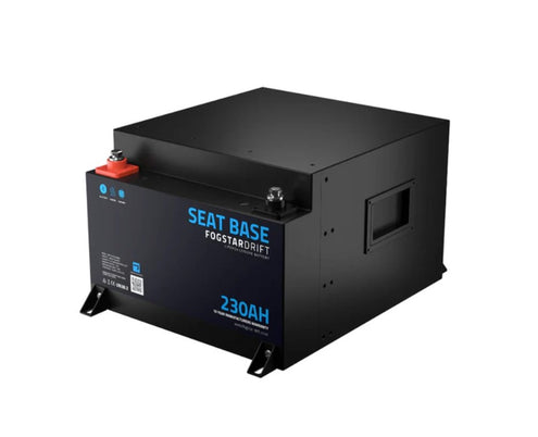 Seat Base Lithium Leisure Battery - Fogstar Drift 12v 230Ah