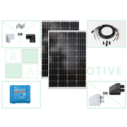 230W (2 x 115W) Victron Solar Panel Kit For Off-Grid Power
            