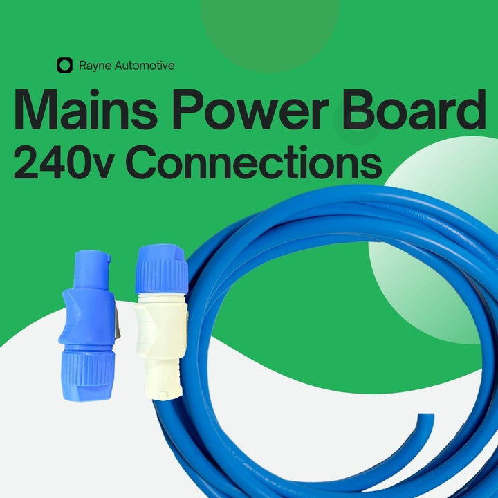 240V Wiring loom for Mains Power Board connections
