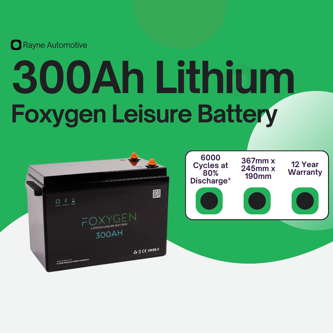 Foxygen 12V 300Ah LiFePO4 Leisure Battery