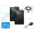 300W (2 x 150W) Semi-flexible Solar Panel Kit For Off-Grid Power (Wide)