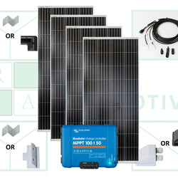 700W (4 x 175W) Victron Solar Panel Kit For Off-Grid Power - Alternate View