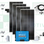 700W (4 x 175W) Victron Solar Panel Kit For Off-Grid Power