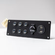 6-Switch Control Panel 12V - Satin Black