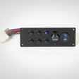 6-Switch Control Panel 12V - Satin Black