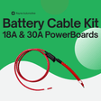 Battery Cable Kit — 16mm² Standard (18A & 30A Power Boards)