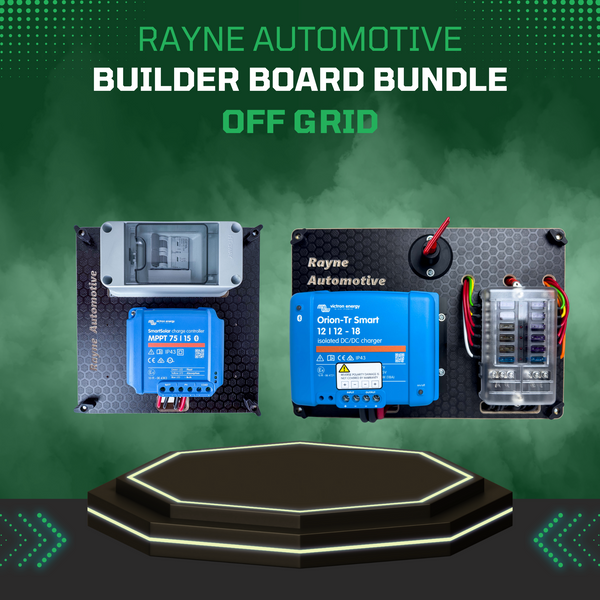 Off-Grid Campervan Electrics Bundle: 12V Solar Power System – Rayne ...