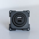 C-line Modular System Dual USB A & C Port 12V