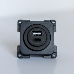 C-line Modular System Dual USB A & C Port 12V
            