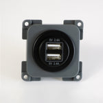 C-line Modular System Dual USB Port 12V