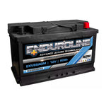 Enduroline Low Height AGM Leisure Battery 12V 80Ah