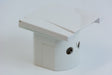 Mains 240V Inlet Socket — White Flush Mount For Campervan Hook-Up