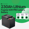 Fogstar Drift PRO 12V 230Ah LiFePO4 Leisure Battery