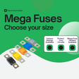 Mega Fuse 100A — For Victron Lynx Distributor