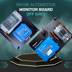 Off-Grid Campervan Electrics Bundle: 12V Monitor and Solar Pre-wired Power Boards
            