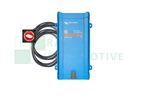 Victron Multiplus inverter with battery switch and charger