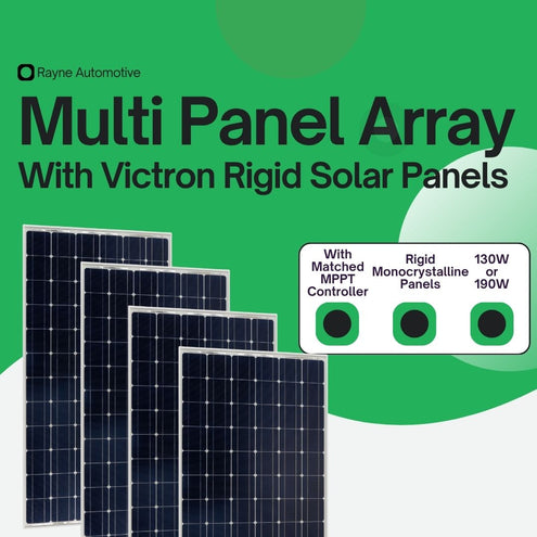 Rigid Solar Panel Kit For Off-Grid Power (Multi Panel)