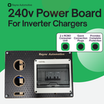 Mains 240V Camper Electrics Power board For Multiplus Inverter/Chargers