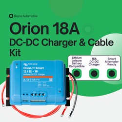 Transit Custom Victron Orion Smart 18A DC-DC Charger Split Charging System
            