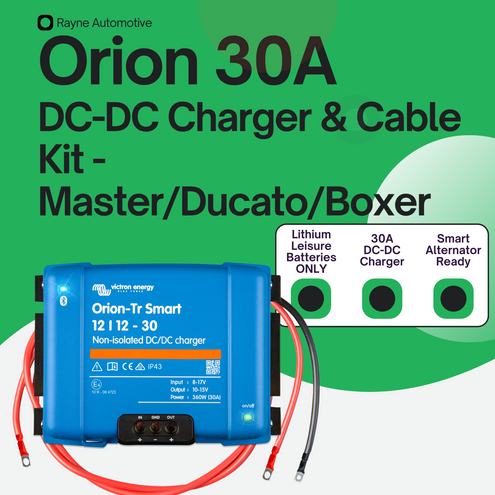 Master/Ducato/Boxer Victron Orion Smart 30A DC-DC Charger Split Charging System