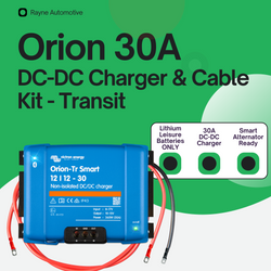 Transit Victron Orion 30A DC-DC Charger Split Charging System
            