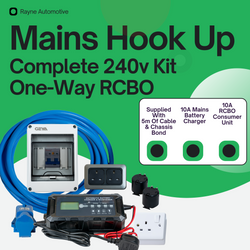 Electrical Mains 240V 10A 1-Way RCBO Hook Up Kit
            