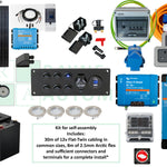Campervan Electrics Starter Pack for Small Van Electric Cooking Off-Grid Components only