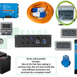Campervan Electrics Starter Pack for Small Van Electric Cooking On-Grid Components only
