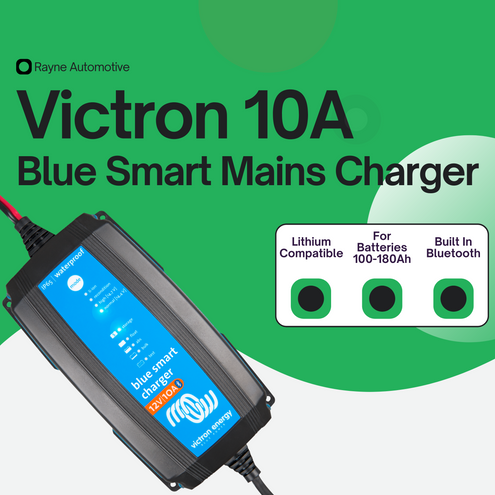 10A Victron Energy Blue Smart Battery Charger IP65 with Bluetooth