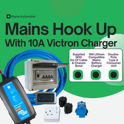 10A Victron Charger & Electrical Mains 240V 2-Way Hook Up Kit
            