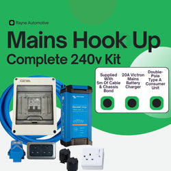 Mains Hook-Up Kit with 20A Victron Charger - Alternate View