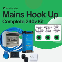 Mains Hook-Up Kit with 20A Victron Charger
            