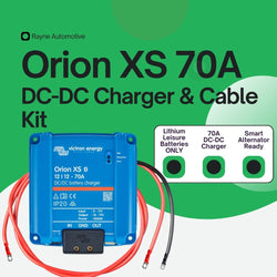 Victron Orion XS 70A Split Charge Kit | Van-Specific Cabling
            