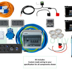 Winter Off-Grid Electrical 12V/240V Camper Conversion Kit