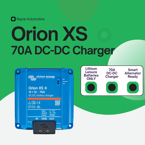 Victron Orion XS 70A DC-DC Charger — Campervan Split Charge